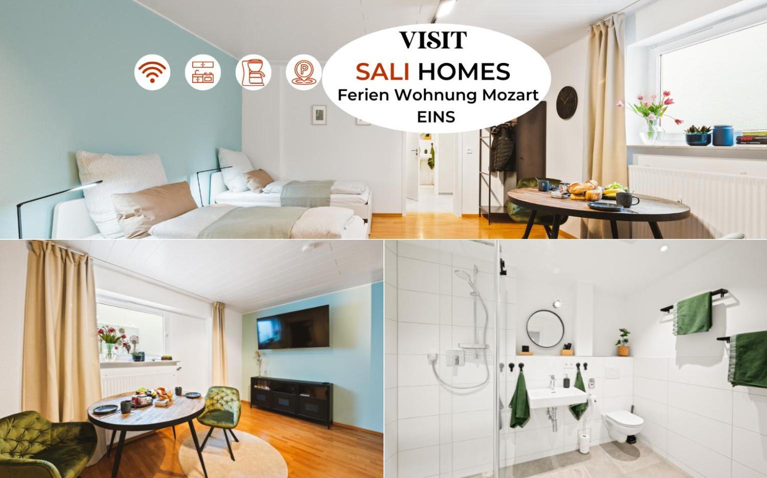 1Br 2Beds - Kleiner Privater Innenhof- Barrierefrei! -Frisch Saniert - Mozart Eins Бітігайм-Біссінген Екстер'єр фото